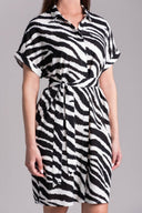 Shirt dress με print Vero Moda 10302043 - Zebra - thefashionproject.gr - VERO MODA