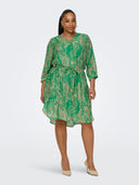 Shirt dress με σχέδιο φύλλα plus size Carmakoma 15322842