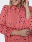 Shirt dress plus size Carmakoma 15316067 - Πορτοκαλί - thefashionproject.gr - CARMAKOMA