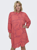 Shirt dress plus size Carmakoma 15316067 - Πορτοκαλί - thefashionproject.gr - CARMAKOMA