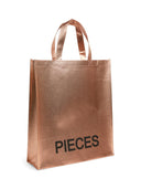 Shopper bag σε μεταλλικά χρώματα PIECES 17151837