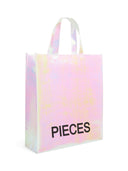 Shopper bag σε μεταλλικά χρώματα PIECES 17151837