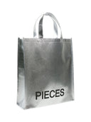 Shopper bag σε μεταλλικά χρώματα PIECES 17151837 - Ασημί - thefashionproject.gr - PIECES