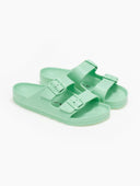 Slides με ανατομικό πάτο Plakton 760010 - Μέντα - thefashionproject.gr - Plakton