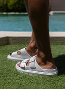 Slides με ανατομικό πάτο Xti 142550 - Λευκό - thefashionproject.gr - Xti Footwear