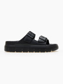 Slides με φάσες - Μαύρο - thefashionproject.gr - Jelly Vitamin