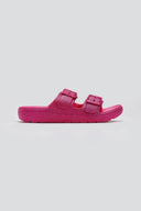 Slides με glitter ERYNN - Φούξια - thefashionproject.gr - ERYNN