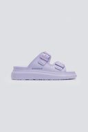 Slides με τοκάδες στο ίδιο χρώμα - Λιλά - thefashionproject.gr - Hellobland - 23933070002