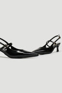 Γόβες Slingback λουστρίνι TFP