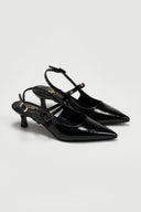 Γόβες Slingback λουστρίνι TFP