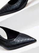 Slingback γόβες με pattern CORINA