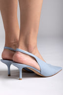Slingback γόβες μυτερές CORINA