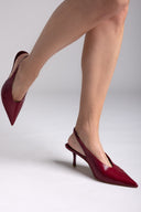 Slingback γόβες μυτερές CORINA