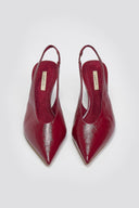 Slingback γόβες μυτερές CORINA