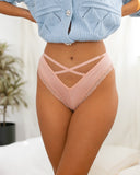 Σλιπ brazilian v cut - Σομόν - thefashionproject.gr - The Fashion Project