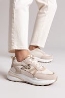 Sneakers chunky με διχρωμία στη σόλα ERYNN