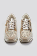 Sneakers chunky με φερμουάρ Xti 143729 - Μπεζ - thefashionproject.gr - Xti Footwear