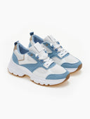 Sneakers chunky με κομμάτια σε συνδυασμούς υλικών ERYNN