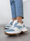 Sneakers chunky με κομμάτια σε συνδυασμούς υλικών ERYNN