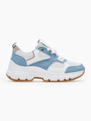 Sneakers chunky με κομμάτια σε συνδυασμούς υλικών ERYNN
