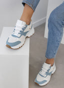 Sneakers chunky με κομμάτια σε συνδυασμούς υλικών ERYNN