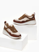 Sneakers chunky με κορδόνια Xti 143195