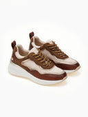 Sneakers chunky με κορδόνια Xti 143195
