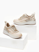 Sneakers chunky με κορδόνια Xti 143195 - Μπεζ - thefashionproject.gr - Xti Footwear