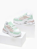 Sneakers chunky με σχέδιο