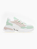 Sneakers chunky με σχέδιο - Πράσινο - thefashionproject.gr - Ideal shoes