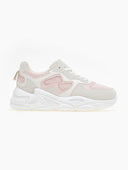 Sneakers chunky με ύφασμα