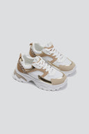 Sneakers chunky σε συνδυασμούς υλικών ERYNN