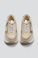 Sneakers chunky σε συνδυασμό υλικών Xti 143896 - Μπεζ - thefashionproject.gr - Xti Footwear - 23449003002