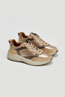 Sneakers δερμάτινα CARMELA 161839 - Μπεζ - thefashionproject.gr - CARMELA
