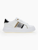 Sneakers flatforms με glitter