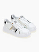 Sneakers flatforms με glitter - Μαύρο - thefashionproject.gr - ERYNN
