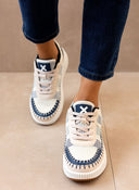 Sneakers flatforms με πλεκτό σχέδιο Xti 143257