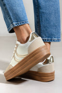 Sneakers flatforms με ψηλή σόλα ERYNN