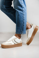 Sneakers flatforms με ψηλή σόλα ERYNN