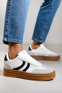 Sneakers flatforms με ψηλή σόλα ERYNN