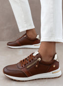 Sneakers με ανάγλυφο pattern Xti 143202 - Ταμπά - thefashionproject.gr - Xti Footwear