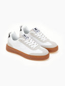 Sneakers με διχρωμία Xti 143181 - Λευκό - thefashionproject.gr - Xti Footwear