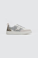 Sneakers με glitter και printERYNN - Ασημί - thefashionproject.gr - JUUD
