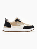 Sneakers με λεπτομέρεια ψάθα ERYNN