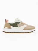 Sneakers με λεπτομέρεια ψάθα ERYNN