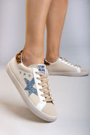 Sneakers με πλεκτό σχέδιο ERYNN - Μπεζ - thefashionproject.gr - ERYNN