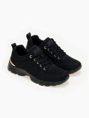 Sneakers με πλεκτό σχέδιο Xti 142452 - Μαύρο - thefashionproject.gr - Xti Footwear