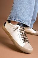 Sneakers με print στα κορδόνια