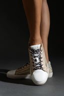 Sneakers με print στα κορδόνια ERYNN