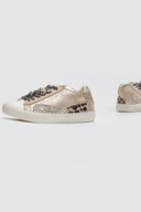 Sneakers με print στα κορδόνια ERYNN - Χρυσό - thefashionproject.gr - ERYNN